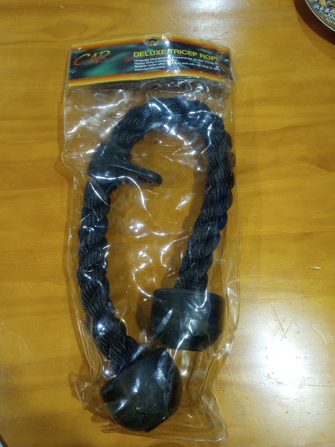 CAP Barbell Deluxe Tricep Rope MB-ROPE Black New Weightlifti