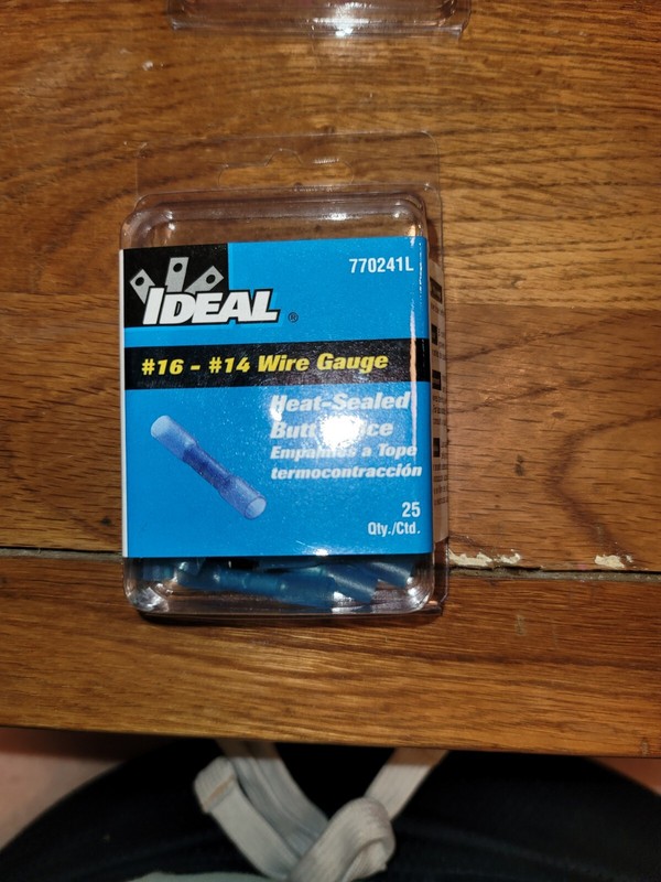 Electrical Connectors Ideal 16-14 Gauge Heat Sealed Butt Splice 25pc 
