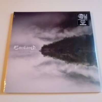 #069 Black Metal Vinyl 2-LP: Enslaved   Heimdal, NBR 66181, Blue/White Marbled