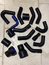Audi BAM 1.8T S3 TT Cupar R Silicon Hoses 16Pcs Hose Kit Black (1 Blue)
