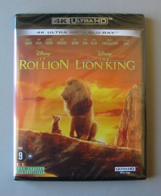 BLU RAY DER KÖNIG DER LÖWEN - 4K ULTRA HD + BLU RAY - DISNEY - Jon FAVREAU - NEU