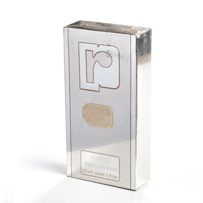 新品 パコラバンヌ メタル 香水 30ml Paco Rabanne Metal Parfum 1OZ 30ml Splash Perfume Extrait Vintage