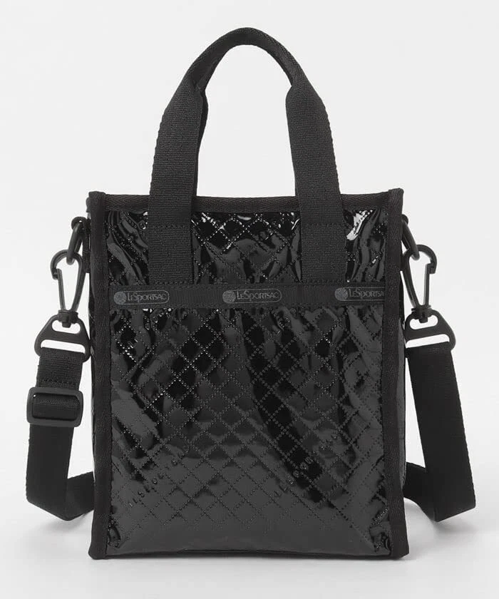 LeSportsac Tote bag MINI N/S TOTE/3714 2way Shoulder bag debossed patent fabric