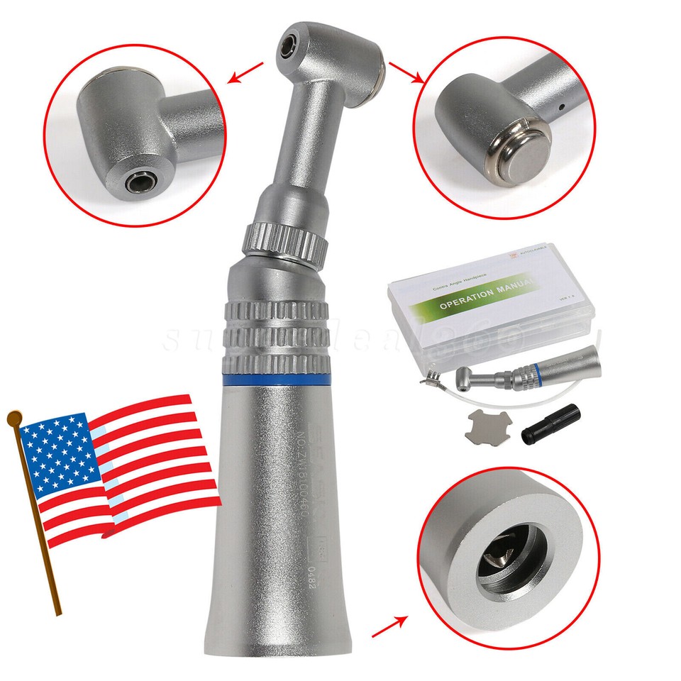 Angle Contra Lent Dentiste NSK Style + Moteur E-type 4 Trous - Basse Vitesse