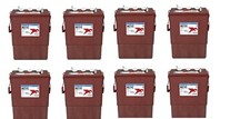 Trojan L16HG-AC Deep Cycle 6V Battery X8 batteries