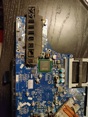 iMac 20" A1224 2.4GHz mid 2007 Intel Logic Board w/CPU, Sound, Wifi, and 4Go RAM - Photo 2/12