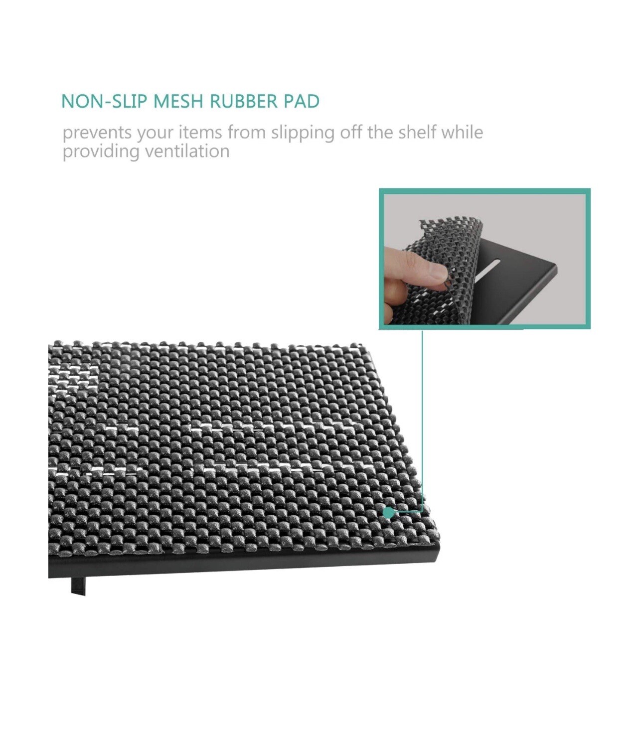 WALI TV Top Shelf, 23.6 x 5 Inch Flat Panel for Streaming Devices