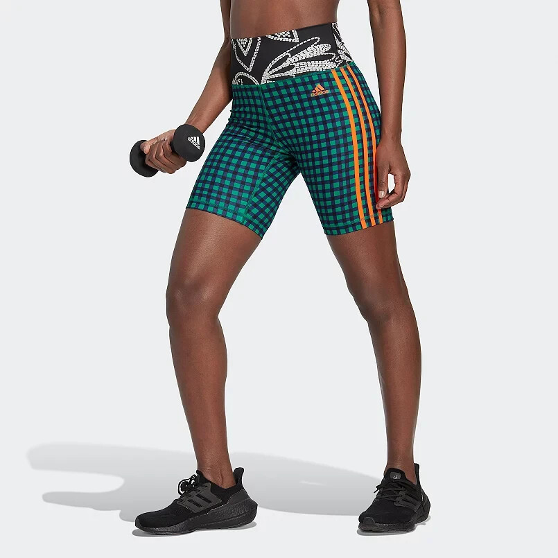 最新!☆アディダス☆adidas X FARM Bike Shorts☆選べる2色 Adidas Farm Rio Bike Shorts High-rise waist Green Black | eBay