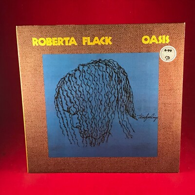 ROBERTA FLACK Oasis 1988 UK vinyl LP + INNER Uh-Uh Ooh-Ooh Look Out record