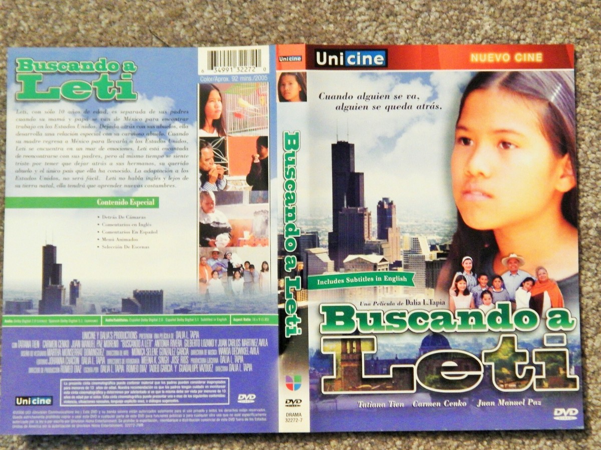 Buscando A Leti (DVD, 2006) Tatiana Tien, Carmen Cenko, Juan