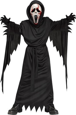 Fun World Childrens Ghost Face Bleeding Child Costume Size Large 10/12