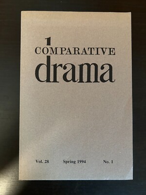 Comparative Drama by Clifford Davidson & John H. Stroupe