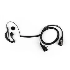 1Pcs 3.5mm G-shape Curve Earpiece Headset PTT For Vertex VX231 VX351 VX264 VX261