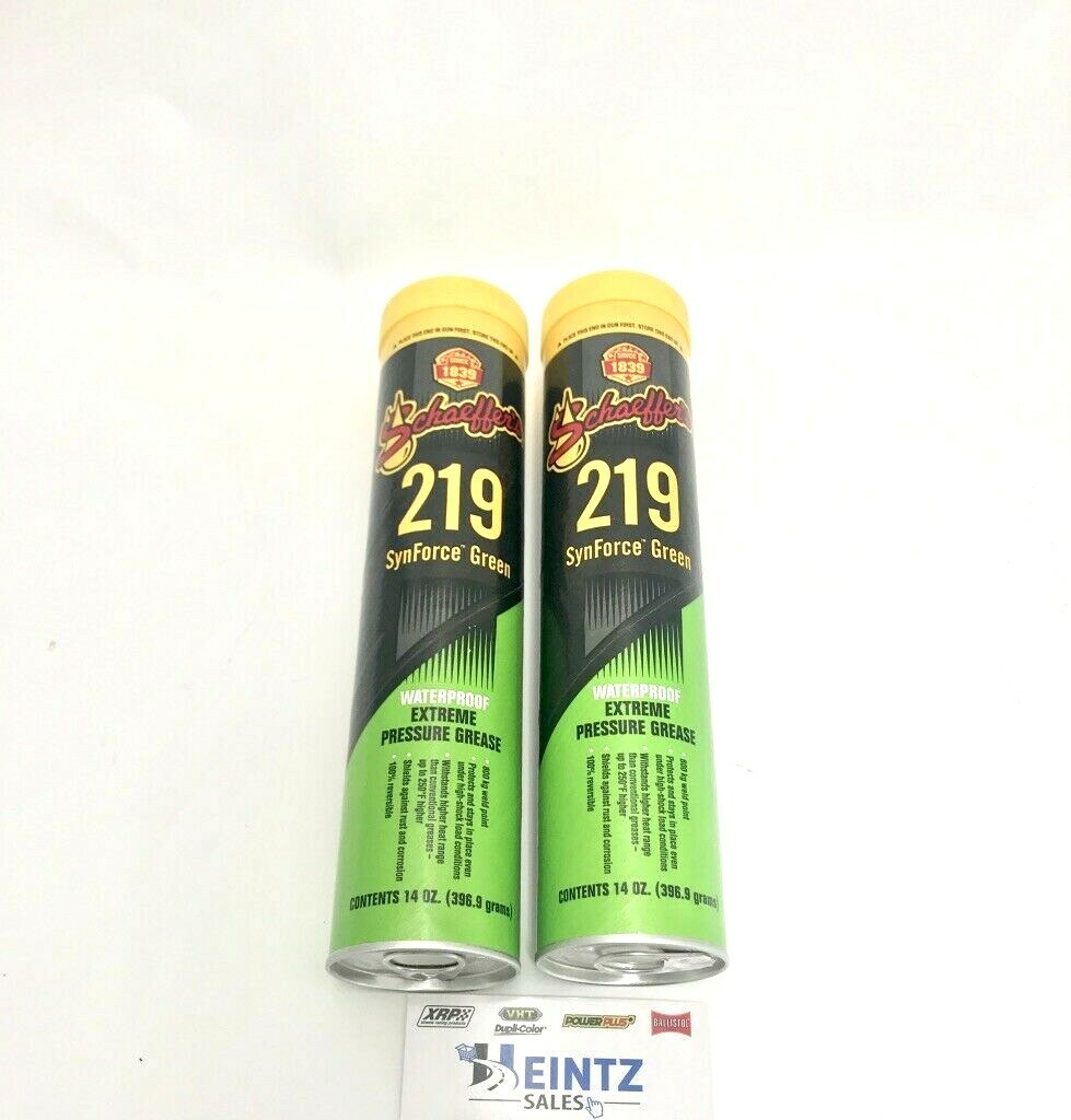Schaeffer's 219 Synforce Green High Temp Synthetic Wheel Bearing Grease