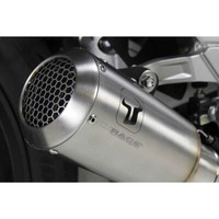 Ixrace Ixrace MK2 Edelstahl-Endtopf FüR KTM Duke 125/390, 21- (Euro 5) FüR 125