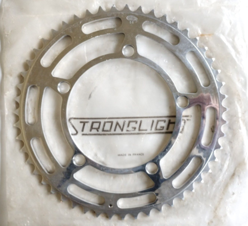 PLATEAU STRONGLIGHT 122mm BCD 51T CHAIN RING *NEW OLD STOCK* - Photo 1/4