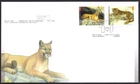 🍁Canada   # 2122/2123    "BIG CATS"    Brand New  2005  First Day Cover