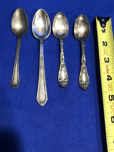 Mixed Lot Antique Silver Plated Flatware 13 Pieces Oxford Embassy Lenox Silco - Picture 5 of 8