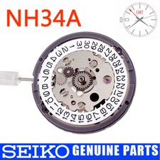 Left Handed Original Replacement GMT 24 jewels NH34A NH34 Movement High Accuracy