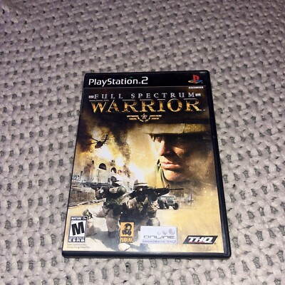 Full Spectrum Warrior - PS2 - PlayStation 2 - Complete w/ manual - Tested