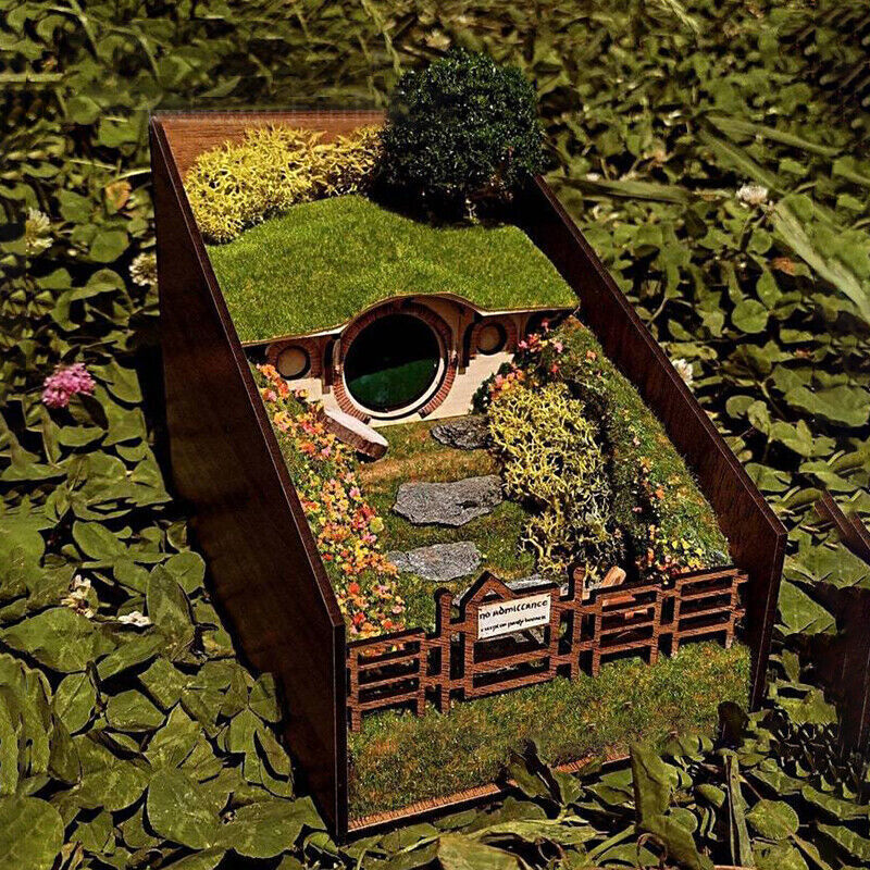 1pc New Bilbo Baggins Home Bookend Decorative Wooden Bookend Decoration