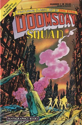 The Doomsday Squad #1 : Fantagraphics Books : 1986 : very fine(8.0)  .