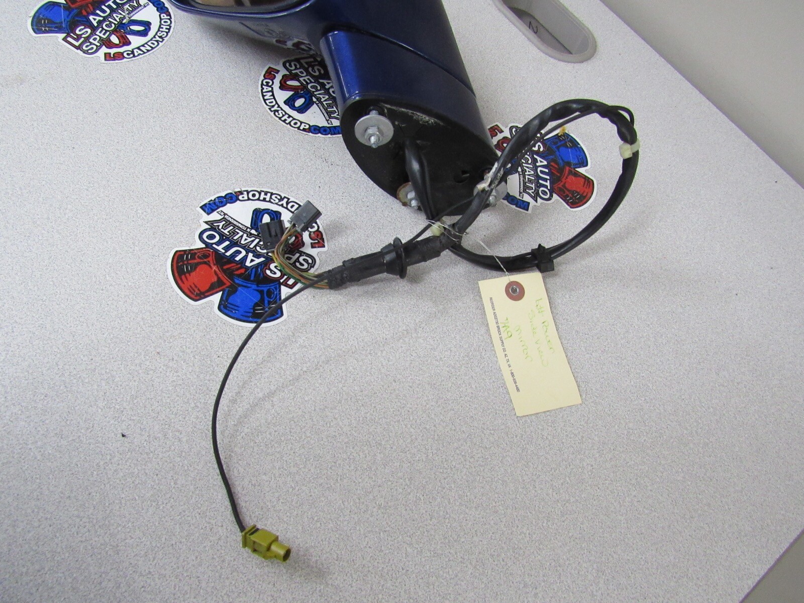 2005-2013 Chevrolet Corvette ZR1 OEM BLUE LH DRIVER Side Power Mirror 7A9