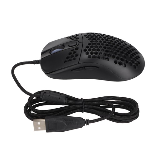 Mechanical Mouse Rgb Backlight 6400Dpi Ergonomic Usb Wired Gaming MPF - Picture 12 of 23