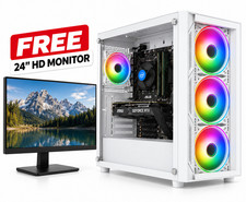 Gaming PC RTX 5050 8GB | i7 Quad Core | 16GB RAM | SSD + 1TB | FREE 24" MONITOR