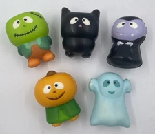 Halloween Mini Squishies Squishy Fidget Toy 5 Count