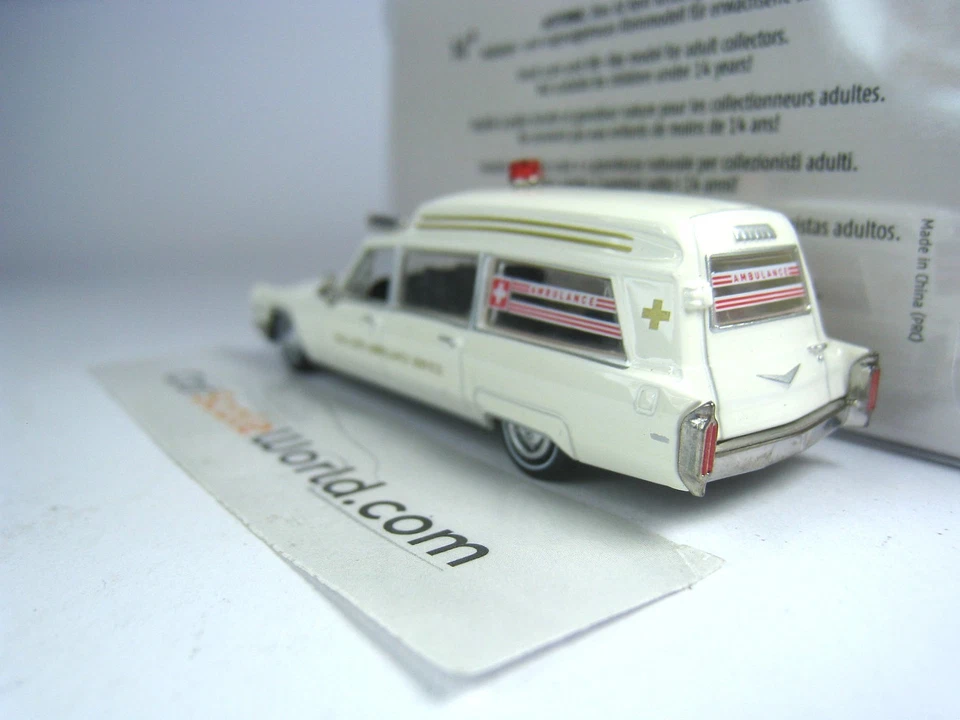 CADILLAC MILLER METEOR AMBULANCE PALO ALTO 1966 1/87 BREKINA - Imagen 3 de 3