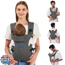 Baby Carrier, Baby Carrier Newborn to Toddler, Ergonomic Newborn Carrier, Eas