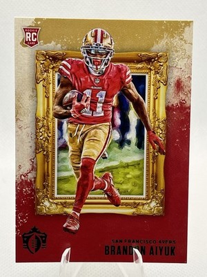 2020 Panini Chronicles - Gridiron Kings - Green #GK-17 - Brandon Aiyuk RC