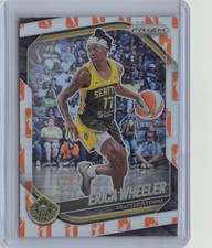 2025 Panini Prizm WNBA #125 Erica Wheeler WNBA Logo Prizm