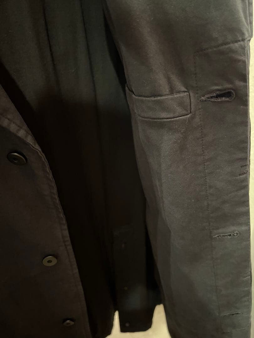 11 by Boris Bidjan Saberi Black Wing Coat