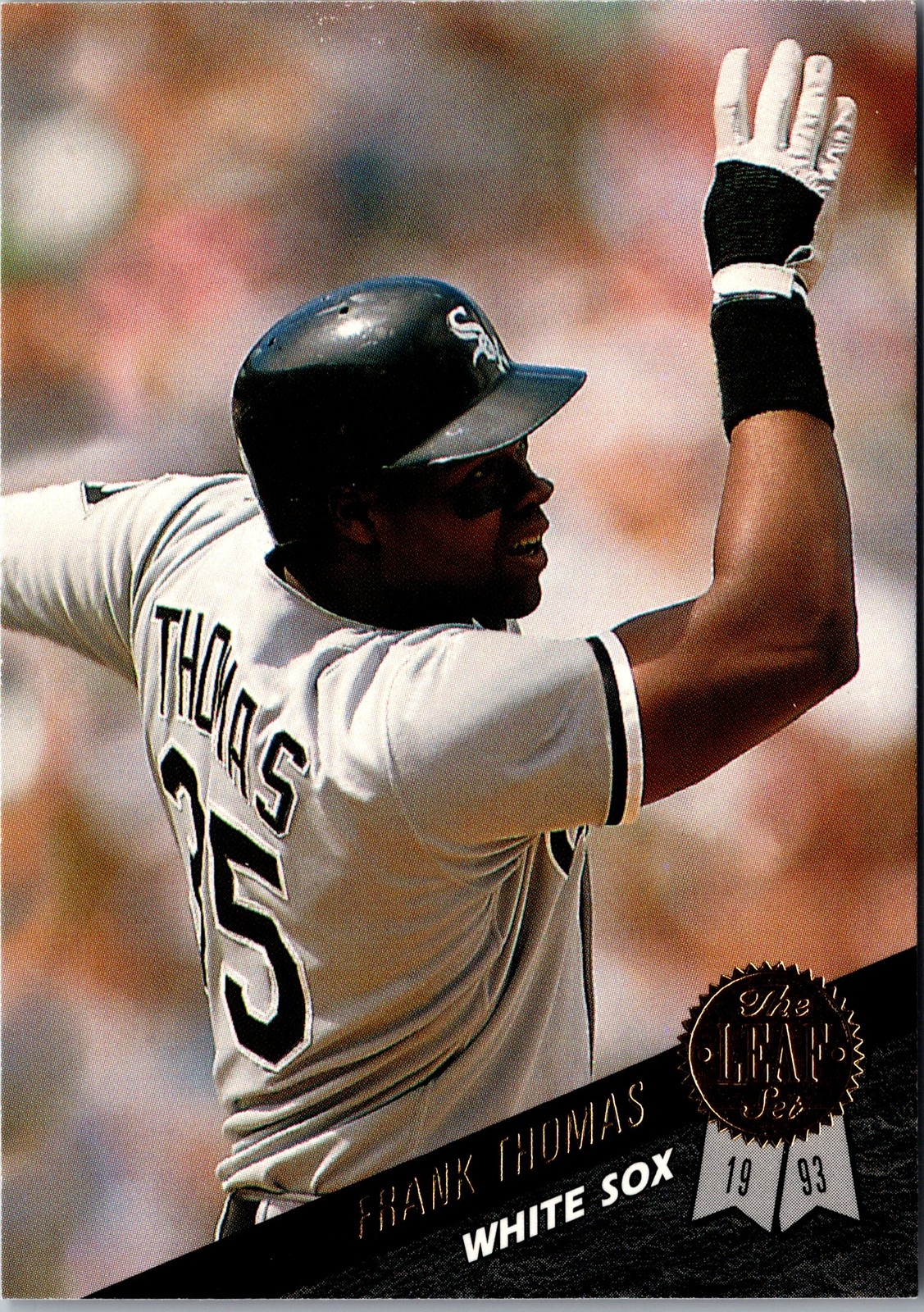 1993 Leaf - FRANK THOMAS #195 HOF [Base] Chicago White Sox
