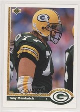 1991 Upper Deck Tony Mandarich #232 fm0