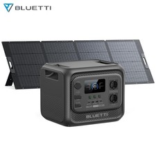 BLUETTI Elite 300 Powerstation 2400W mit 350W Solarpanel Generator 3kWh Speicher