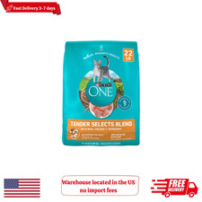 Purina ONE Natural Dry Cat Food, Tender Selects Blend With Real Chicken, 22 lbs
