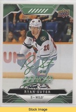 2019-20 Upper Deck MVP Green Script Ryan Suter #105 READ fn5