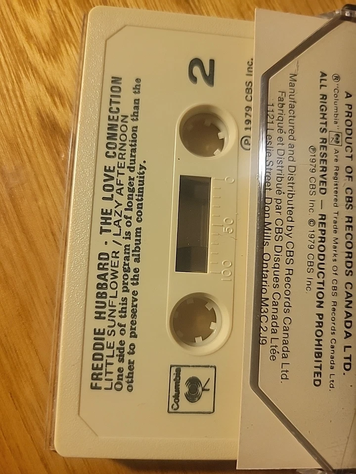 Freddie Hubbard   the love connection   cassette - Image 3 of 3