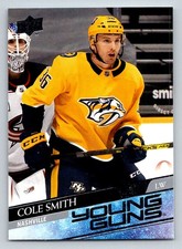 2020-21 Upper Deck #481 Cole Smith Young Guns RC (ref 184410)