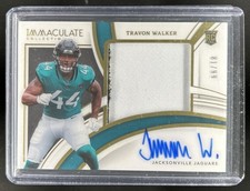 2022 Immaculate Travon Walker Premium Patch Rookie Auto RC Gold #/99 #PPR-TWA