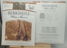 Berkshire Ultra Sheers Control Top Pantyhose Size 2 Taupe Utopia 4419, 2 Pairs