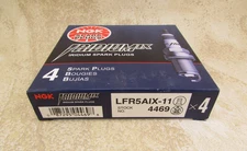 4 PACK NGK Iridium IX  (4469) LFR5AIX-11 Spark Plugs