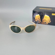 Oakley Eye Jacket Redux OO9438 Sunglasses Matte Sand Frame Prizm Grey Lenses Y2K