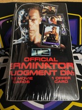 1991 Impel Terminator 2 Judgement Day Movie Trading Cards Factory Sealed Box