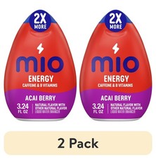 MiO Energy Acai Berry Liquid Water Enhancer ,2 Pack, 3.24 fl oz.