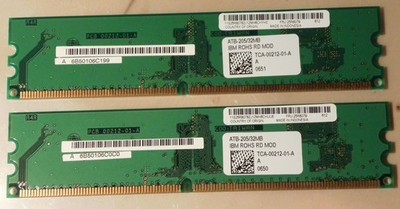 IBM Adaptec ATB-205 - ATB-205/32MB - Cache Memory Modul / Speichermodul 2 Stück