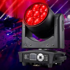 280W RGBW LED Moving Head Wash Light with Zoom 7x40W Full-Color High-Brightness